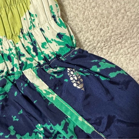 FP Movement x Free People The Way Home High Waist Shorts Mountain Print Blue - Picture 3 of 12